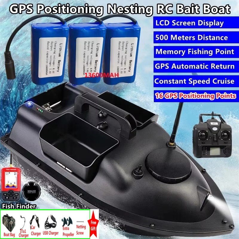 Sonar Finder 16 GPS Auto Retur - Fishing Depth Finder recensie en prijs