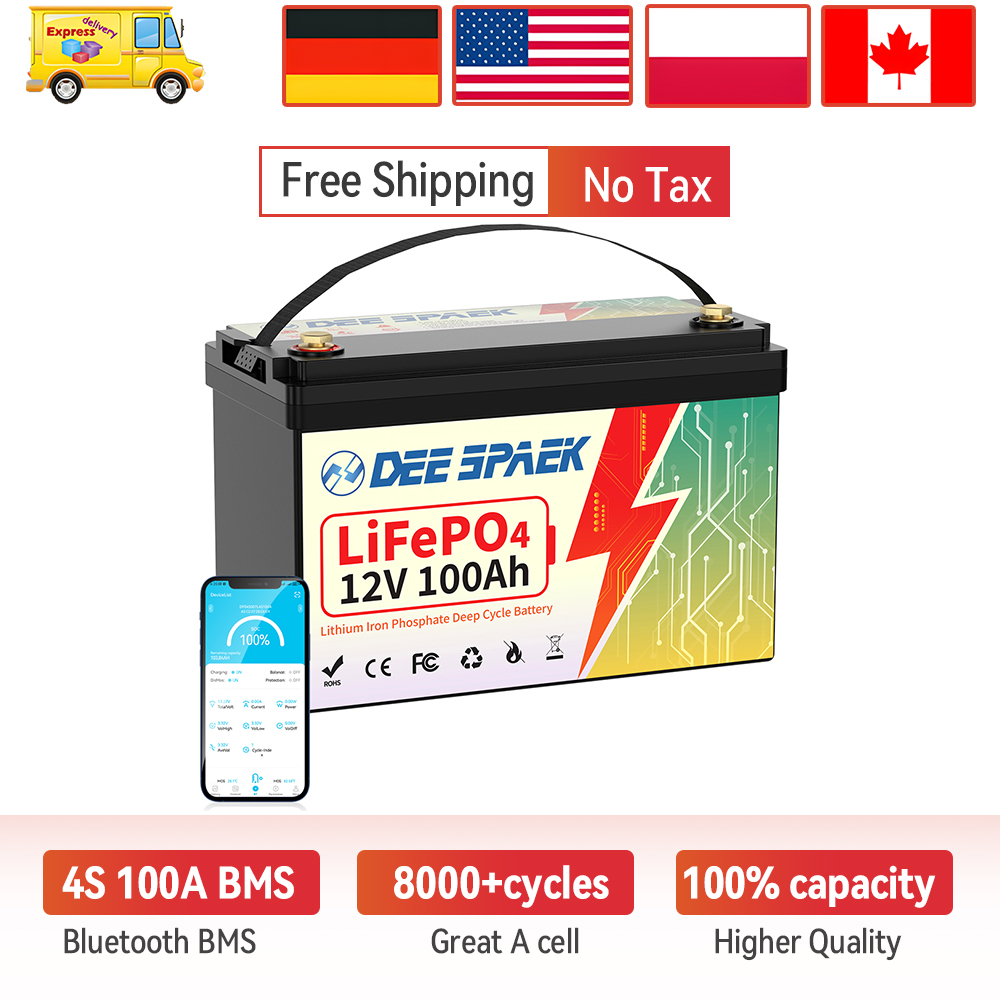 DEEPSPAEK 12V 100Ah Lifepo4 Ba - Fishing Depth Finder recensie en prijs