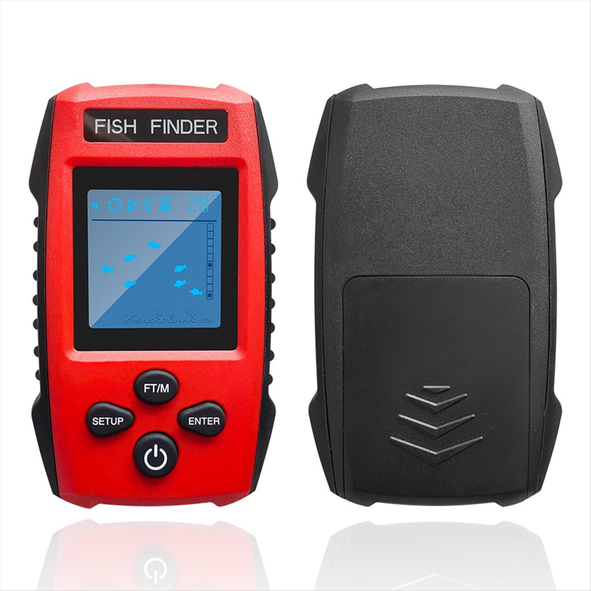 Kleuren LCD Fishfinder Bekabel - Fishing Depth Finder recensie en prijs