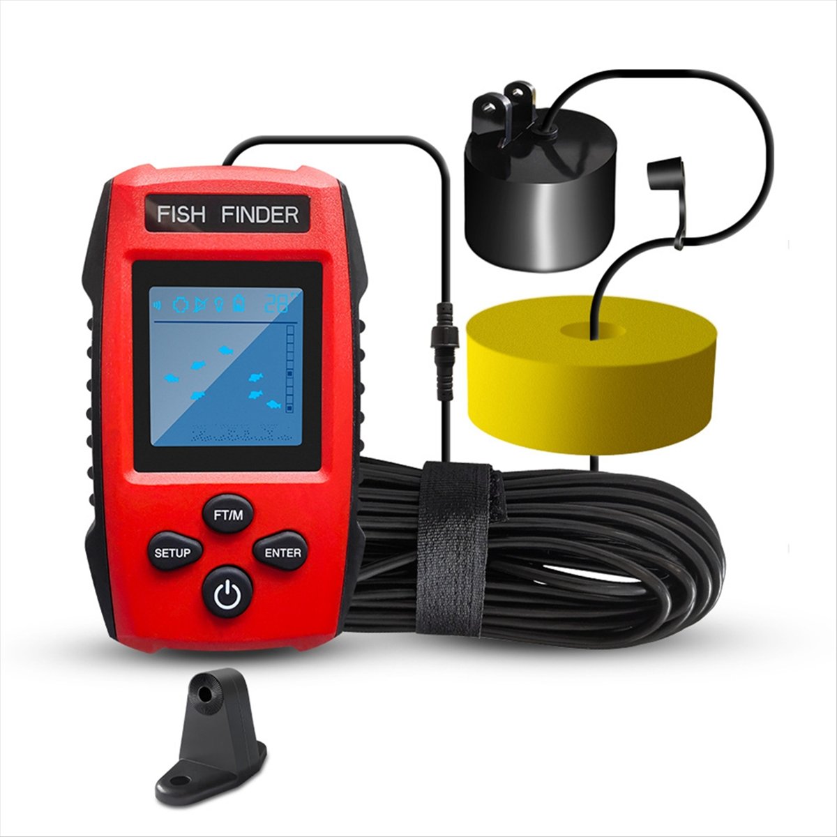 Kleuren LCD Fishfinder Bekabel - Fishing Depth Finder recensie en prijs